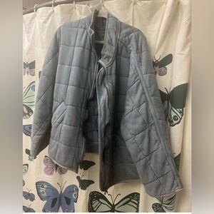 Free People - Dolman Quilted Knit Jacket